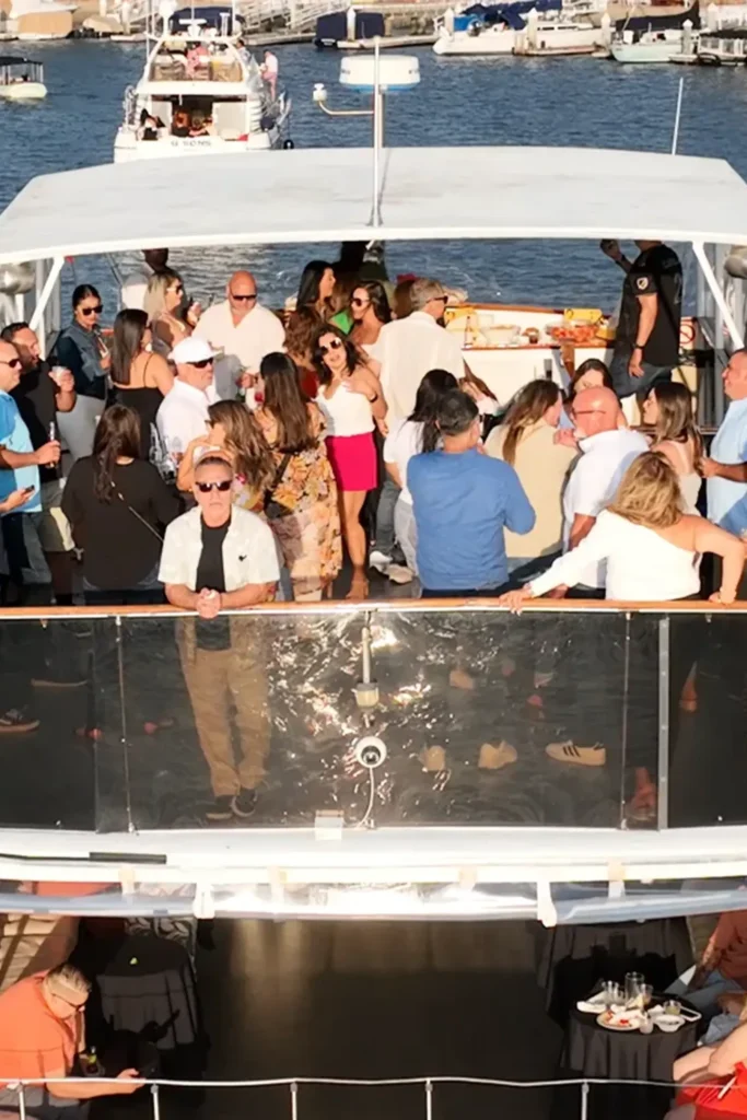 Private yacht rental with ocean views in Newport Beach